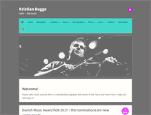 Tablet Screenshot of kristianbugge.com